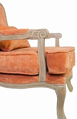 купить красивое Мягкое полукресло с подлокотниками Nitro Orange в интернет-магазине