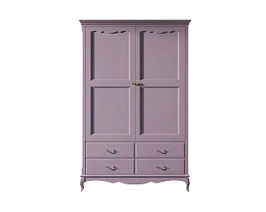 Шкаф "Leontina Lavanda" двустворчатый с ящиками арт ST9327KR2L