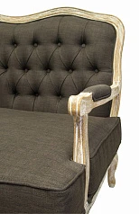 красивый Прямой диван модерн Yareli Brown V2 желтый на заказ