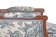 красивое Мягкое полукресло с подлокотниками Tous pattern