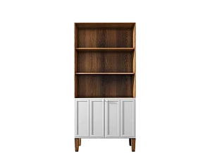 красивые Стеллаж двухстворчатый "Andersen" арт AN12/2WH