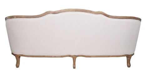 стильный Прямой диван Darcy 3 коричневый