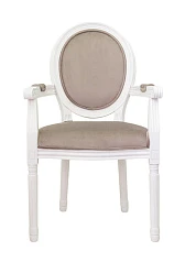 Мягкий стул с подлокотниками Volker Arm Taupe