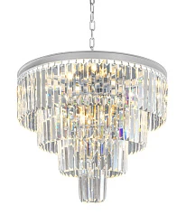 фото Люстра Odeon 4 Rings Silver в интерьере