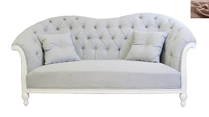 Французский диван Velina коричневый на заказ в интернет-магазине