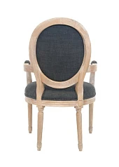 заказать Мягкий стул с подлокотниками Diella Black