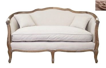 купить стильный Классический двухместный диван Darcy 2 ампир в интернет-магазине