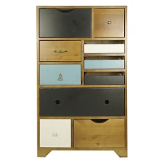 купить Комод универсальный «Акварель (Aquarelle)» 10 ящиков арт RE-14ETG/4