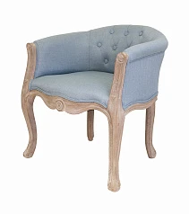 Низкое кресло ретро Kandy Light Blue