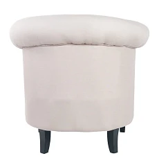 фото Низкое кресло Swaun Beige в интерьере