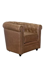 заказать Кожаное кресло Karo Brown leather