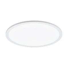 97502 Светодиодный потолочный светильник SARSINA диммир., 36W(LED), 3600lm, ?450, H50, алюминий, белый в интерьере