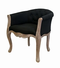 красивое Низкое кресло ретро Kandy Black