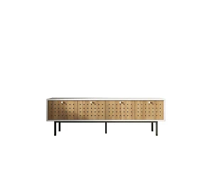 Комод низкий с ящиками KOTO арт KT13 в интерьере