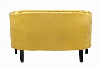 Дизайнерский двухместный диван Harry Gold в интернет-магазине