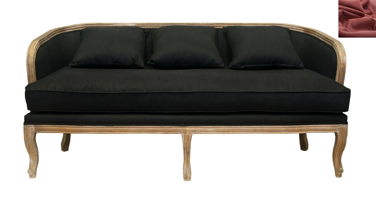 Красный диван Nora классический в интернет-магазине