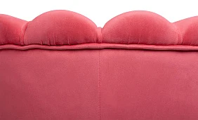 красивое Низкое кресло ракушка Pearl Karmin на заказ