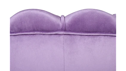 заказать Кресло с пуфом ракушка Pearl Purple