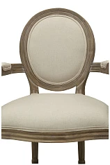 стильный Мягкий стул с подлокотниками Volker Arm Beige на заказ