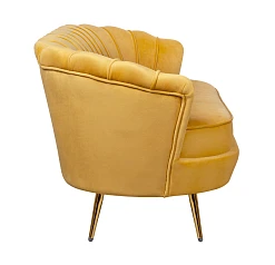 купить красивый Дизайнерский диван Pearl Triple Yellow в интернет-магазине
