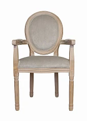 купить красивый Мягкий стул с подлокотниками Volker Arm Grey