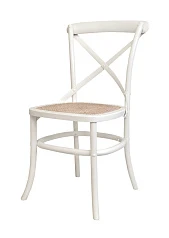 красивый Стул ретро Cross Back White Ver.2 на заказ