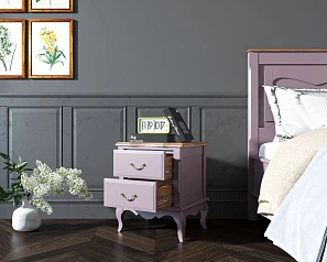купить Тумба leontina Lavanda на два ящика арт ST9302/2L в интернет-магазине