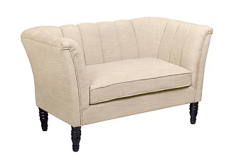 Дизайнерский двухместный диван Dalena Beige