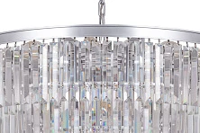 купить красивые Люстра Odeon 5 Rings Silver в интернет-магазине
