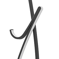 заказать 902349 Светодиодный торшер с регулировкой цветовой температуры CARDONCITO, 20W(LED), 2700K, 4000K, 6500K, 2400lm, сталь, черный, белый