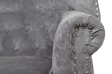 купить стильное Классическое кресло каминное Teas Grey в интернет-магазине