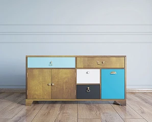 купить стильные Комод большой под TV «Aquarelle»  арт RE-41