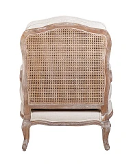 Мягкое полукресло с подлокотниками Niro Rattan Beige в интерьере