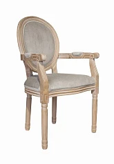 купить красивый Мягкий стул с подлокотниками Volker Arm Grey в интернет-магазине