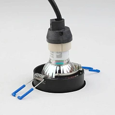 купить 900452 Встраиваемый светильник CAROSSO, 35W (GU10), L93, B93, H25, алюминий, черный, белый