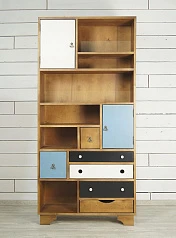 красивые Стеллаж "Aquarelle Birch" арт RE-17ETG/4 на заказ