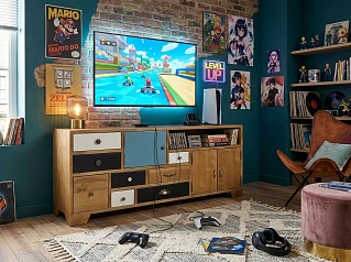 Комод «Акварель (Aquarelle)» 8 ящиков арт RE-16