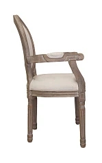 стильный Мягкий стул с подлокотниками Volker Arm Beige на заказ