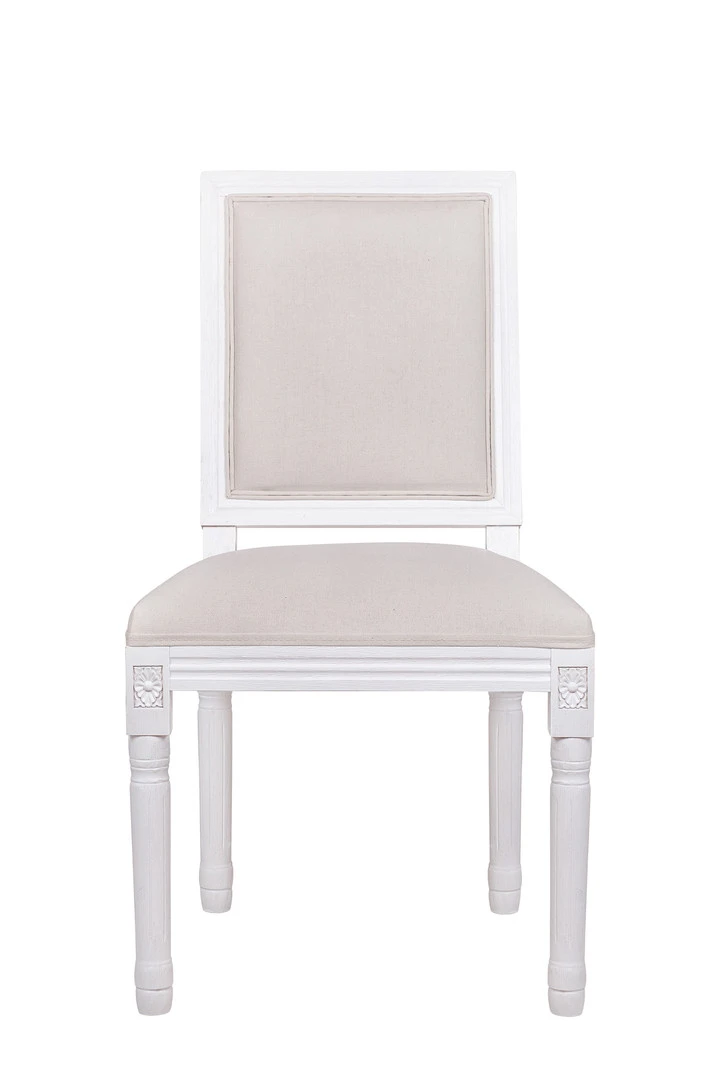 Дизайнерский обеденный стул Lotos White V2