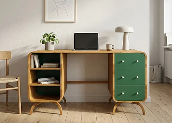 Рабочий стол в Скандинавском стиле 