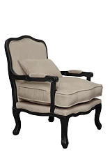 Мягкое кресло ретро Nitro Taupe в интерьере