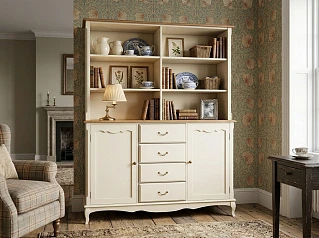 стильный Шкаф "Леонтина (Leontina)" с открытым верхом арт ST9351/2 на заказ