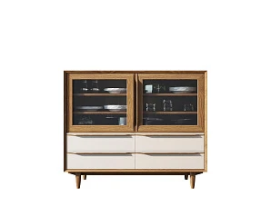 купить Буфет "Bruni white" низкий арт BR34WH в интернет-магазине