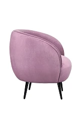Мягкое кресло Benee Pink на черных ножках в интернет-магазине