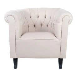 фото Низкое кресло Swaun Beige