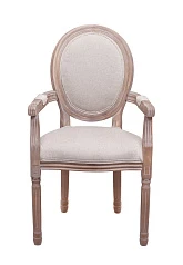 купить красивый Мягкий стул с подлокотниками Volker Arm Beige V2 в интернет-магазине