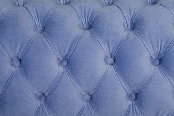 Двухместный диван Lina Blue-B синий в интерьере