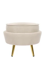 фото Пуф Pearl Adorn Beige в интерьере