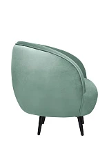 купить Мягкое кресло Small Benee Green на черных ножках