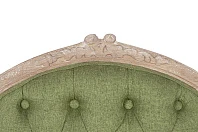 Мягкий стул с подлокотниками Mones Green V2